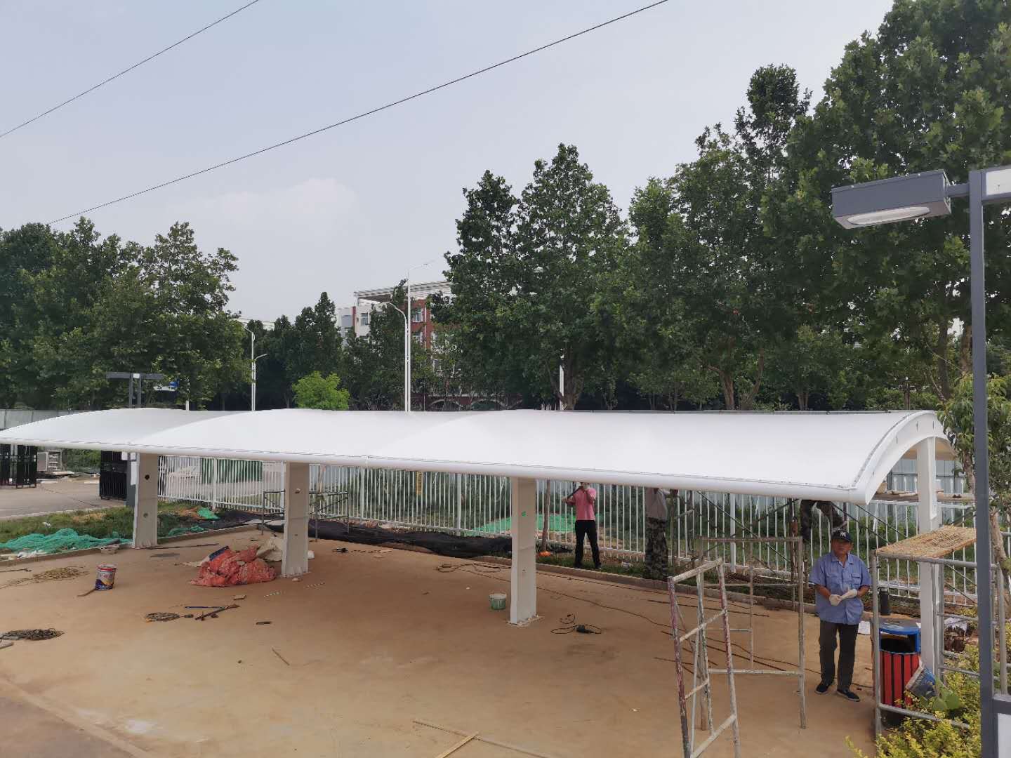 鶴壁環保局電動車棚